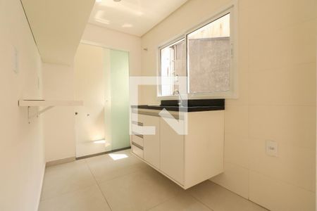Cozinha de apartamento para alugar com 1 quarto, 40m² em Nova Gerti, São Caetano do Sul