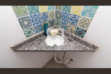 Lavabo de casa de condomínio para alugar com 2 quartos, 60m² em Vila Pierina, São Paulo