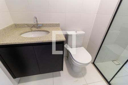 Studio para alugar com 27m², 1 quarto e sem vaga Studio para alugar com 27m², 1 quarto e sem vagaBanheiro