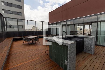 Studio para alugar com 27m², 1 quarto e sem vaga Studio para alugar com 27m², 1 quarto e sem vagaÁrea comum - Espaço Gourmet