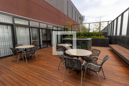 Studio para alugar com 27m², 1 quarto e sem vaga Studio para alugar com 27m², 1 quarto e sem vagaÁrea comum - Espaço Gourmet