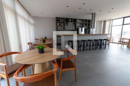 Studio para alugar com 27m², 1 quarto e sem vaga Studio para alugar com 27m², 1 quarto e sem vagaÁrea comum - Salão de festas