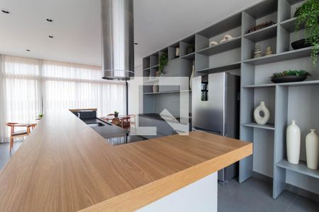 Studio para alugar com 27m², 1 quarto e sem vaga Studio para alugar com 27m², 1 quarto e sem vagaÁrea comum - Salão de festas