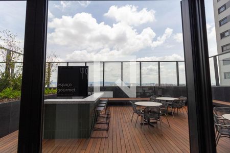 Studio para alugar com 27m², 1 quarto e sem vaga Studio para alugar com 27m², 1 quarto e sem vagaÁrea comum - Espaço Gourmet