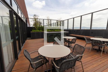 Studio para alugar com 27m², 1 quarto e sem vaga Studio para alugar com 27m², 1 quarto e sem vagaÁrea comum - Espaço Gourmet