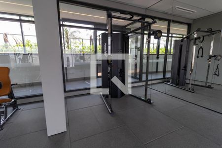 Studio para alugar com 27m², 1 quarto e sem vaga Studio para alugar com 27m², 1 quarto e sem vagaÁrea comum - Academia