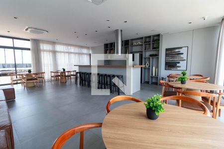 Studio para alugar com 27m², 1 quarto e sem vaga Studio para alugar com 27m², 1 quarto e sem vagaÁrea comum - Salão de festas