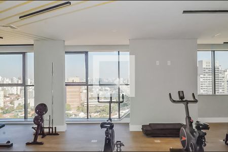 Apartamento para alugar com 33m², 1 quarto e sem vaga Apartamento para alugar com 33m², 1 quarto e sem vagaÁrea comum - Academia