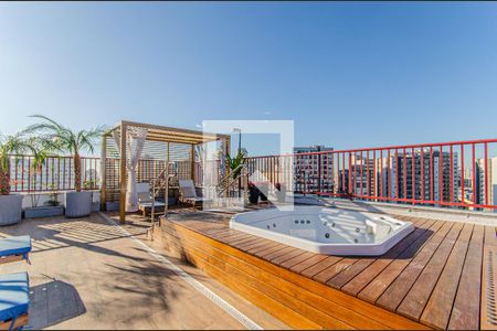 Apartamento para alugar com 33m², 1 quarto e sem vaga Apartamento para alugar com 33m², 1 quarto e sem vagaÁrea comum - Rooftop