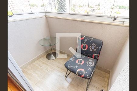 Varanda de apartamento à venda com 2 quartos, 62m² em Vila Bertioga, São Paulo