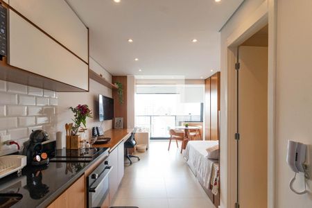 Studio de kitnet/studio para alugar com 1 quarto, 27m² em Pompeia, São Paulo
