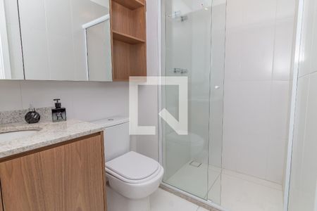 Studio para alugar com 27m², 1 quarto e sem vaga Studio para alugar com 27m², 1 quarto e sem vagaBanheiro