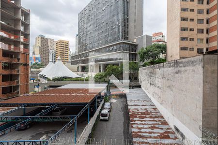 Vista da Sala/Quarto de kitnet/studio à venda com 1 quarto, 25m² em Bela Vista, São Paulo