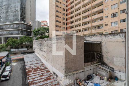 Vista da Sala/Quarto de kitnet/studio à venda com 1 quarto, 25m² em Bela Vista, São Paulo