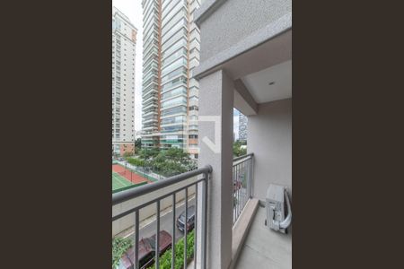 Sacada de kitnet/studio para alugar com 1 quarto, 25m² em Campo Belo, São Paulo