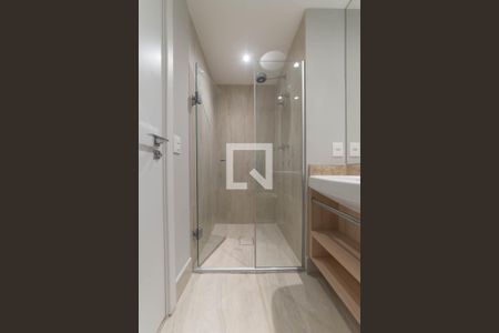 Studio para alugar com 25m², 1 quarto e sem vaga Studio para alugar com 25m², 1 quarto e sem vagaBanheiro