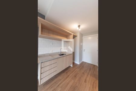 Cozinha de kitnet/studio para alugar com 1 quarto, 25m² em Campo Belo, São Paulo