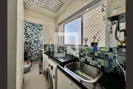 Área de Serviço de apartamento para alugar com 3 quartos, 117m² em Santo Amaro, São Paulo