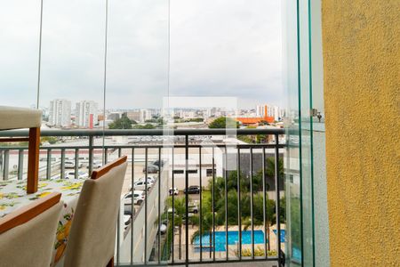Varanda da Sala de apartamento à venda com 2 quartos, 52m² em Vila Guilherme, São Paulo