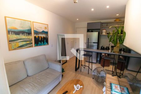 Sala de apartamento à venda com 1 quarto, 38m² em Ingá, Niterói