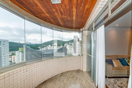 Varanda da Sala de apartamento à venda com 4 quartos, 160m² em Buritis, Belo Horizonte