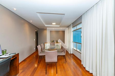 Sala de apartamento à venda com 4 quartos, 160m² em Buritis, Belo Horizonte
