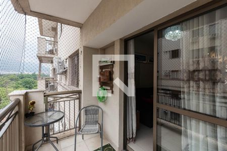 Varanda da Sala de apartamento à venda com 2 quartos, 64m² em São Cristóvão, Rio de Janeiro
