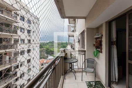 Varanda da Sala de apartamento à venda com 2 quartos, 64m² em São Cristóvão, Rio de Janeiro