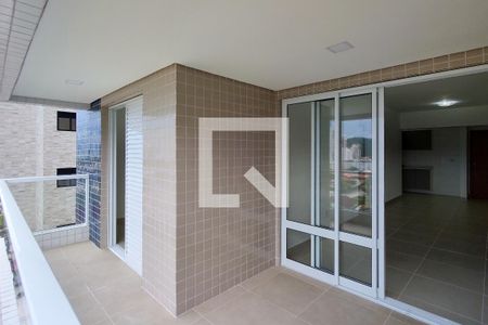 Varanda de apartamento para alugar com 2 quartos, 70m² em Canto do Forte, Praia Grande