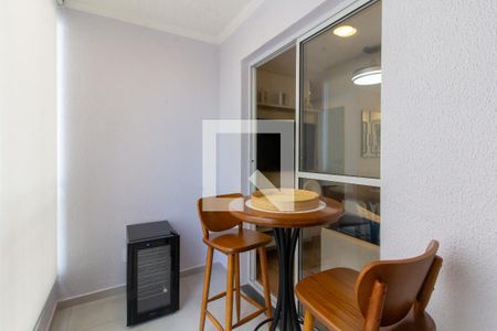 Varanda da Sala de apartamento à venda com 2 quartos, 41m² em Várzea da Barra Funda, São Paulo