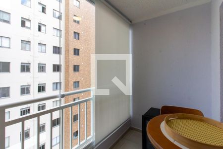 Varanda da Sala de apartamento à venda com 2 quartos, 41m² em Várzea da Barra Funda, São Paulo