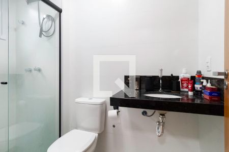Apartamento à venda com 110m², 2 quartos e 2 vagasBanheiro da suíte 