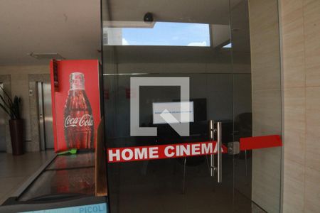 Área Comum - Home Cinema  de kitnet/studio para alugar com 1 quarto, 28m² em Norte (águas Claras), Brasília