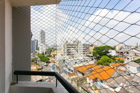 Varanda da Sala de apartamento à venda com 2 quartos, 56m² em Vila Esperança, São Paulo