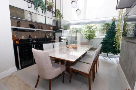 Varanda gourmet de apartamento à venda com 3 quartos, 185m² em Vila Andrade, São Paulo