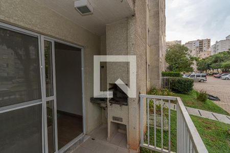 Varanda Sala de Estar/Jantar  de apartamento para alugar com 2 quartos, 60m² em Jardim Ipe, Hortolândia