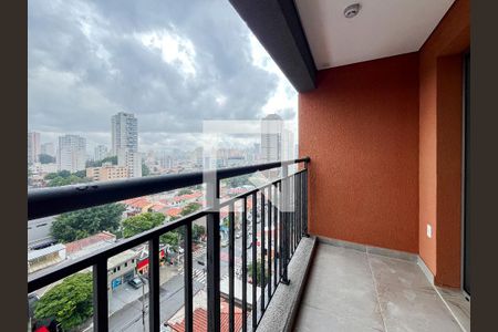 Varanda de kitnet/studio à venda com 1 quarto, 27m² em Santo Amaro, São Paulo