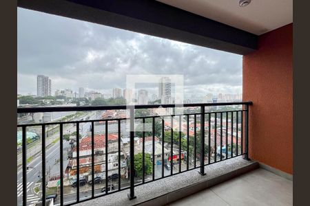 Varanda de kitnet/studio à venda com 1 quarto, 27m² em Santo Amaro, São Paulo