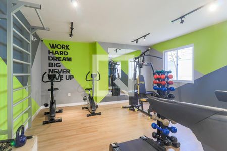 Studio para alugar com 19m², 1 quarto e sem vaga Studio para alugar com 19m², 1 quarto e sem vagaÁrea comum - Academia