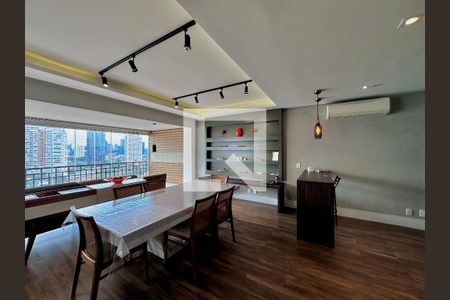 Sala de apartamento para alugar com 3 quartos, 170m² em Cidade Monções, São Paulo