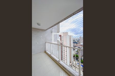 Varanda da Sala de apartamento à venda com 1 quarto, 40m² em Mooca, São Paulo