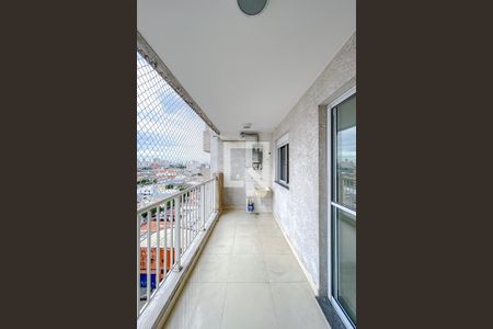 Varanda da Sala de apartamento à venda com 1 quarto, 40m² em Mooca, São Paulo