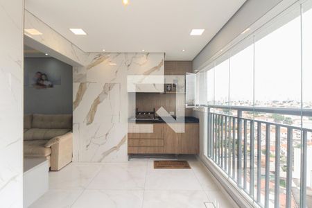 Varanda Gourmet  de apartamento à venda com 2 quartos, 78m² em Tatuapé, São Paulo