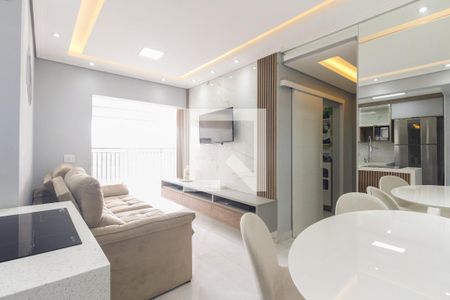 Sala  de apartamento à venda com 2 quartos, 78m² em Tatuapé, São Paulo