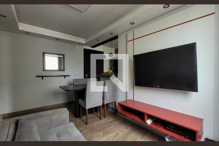 Sala de apartamento para alugar com 2 quartos, 47m² em Parque Sao Vicente, Santo André
