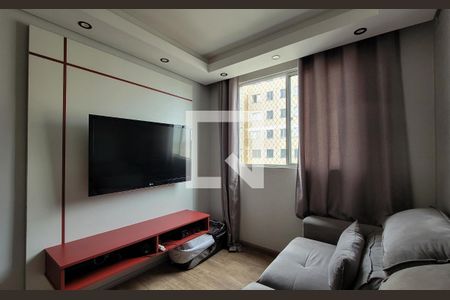 Sala de apartamento para alugar com 2 quartos, 47m² em Parque Sao Vicente, Santo André
