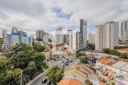 Vista do Escritório de apartamento à venda com 2 quartos, 76m² em Vila Anglo Brasileira, São Paulo