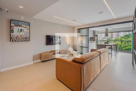 Sala de apartamento à venda com 2 quartos, 76m² em Vila Anglo Brasileira, São Paulo