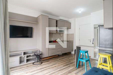 Sala/Quarto de kitnet/studio para alugar com 1 quarto, 30m² em Bela Vista, São Paulo