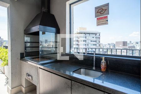 Studio para alugar com 30m², 1 quarto e 1 vagaÁrea comum - Churrasqueira